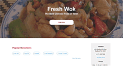 Desktop Screenshot of freshwokbedford.com