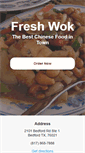 Mobile Screenshot of freshwokbedford.com